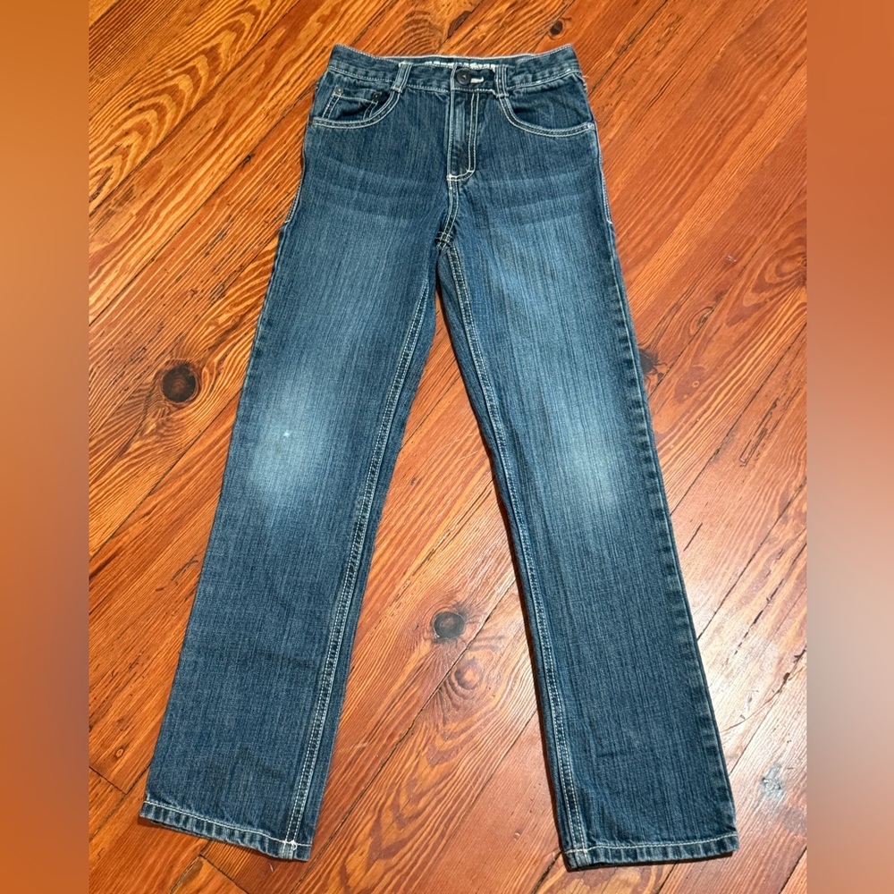 #33 Boys GUC Gymboree Skinny Jeans 10 Slim w/ adj waist